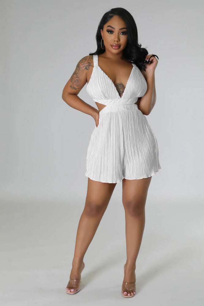 Sexy Backless Romper