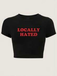 Locally Hated Crop Top